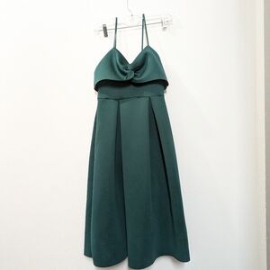 ASOS Hunter Green Midi Dress Women's 4